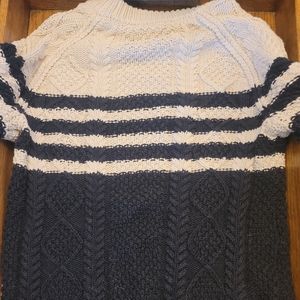 Llbean womens fisherman's sweater